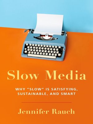 cover image of Slow Media